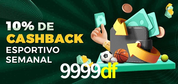 10% de bônus de cashback na 9999df