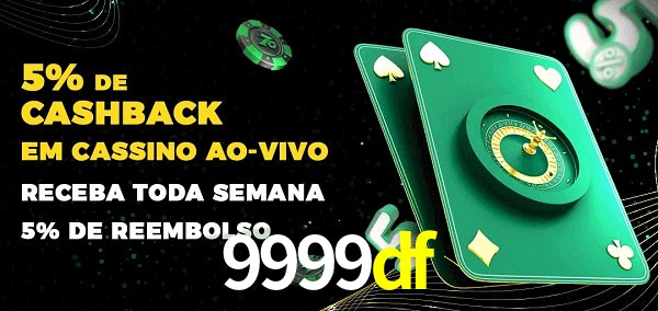 Promoções do cassino ao Vivo 9999df